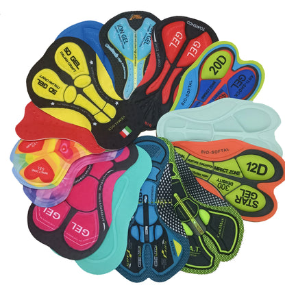 Cycling Seat Pad Insert – 3D/5D/12D Gel Cushion for Men & Women
