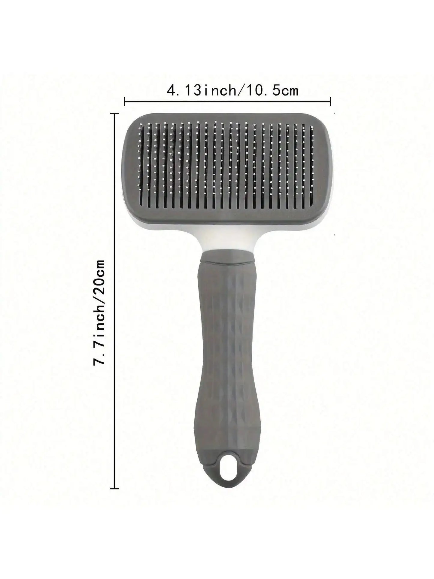 Pet Slicker Brush – Self-Cleaning Detangling Brush for Dogs & Cats
