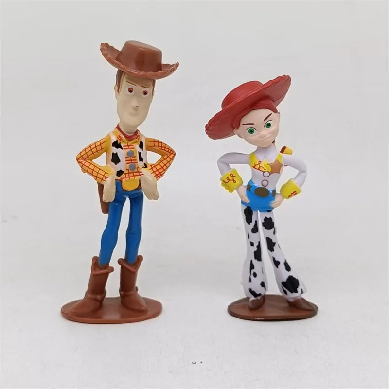 Toy Story 5 Action Figures Set 10pcs – Woody Buzz Jessie Forky