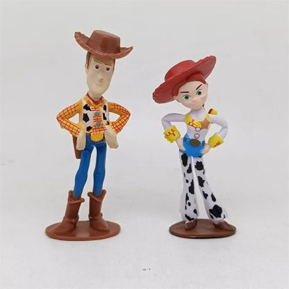 Toy Story 5 Action Figures Set 10pcs – Woody Buzz Jessie Forky