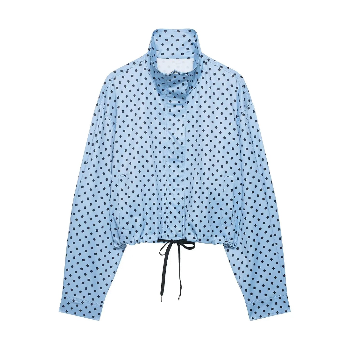 Women's Polka Dot Jacket & Shorts Set