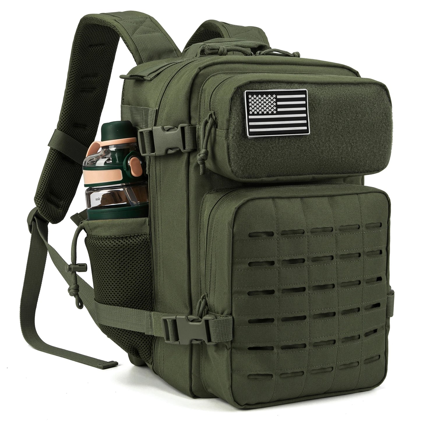 25L Tactical MOLLE Backpack – Hiking, Gym & Outdoor Rucksack