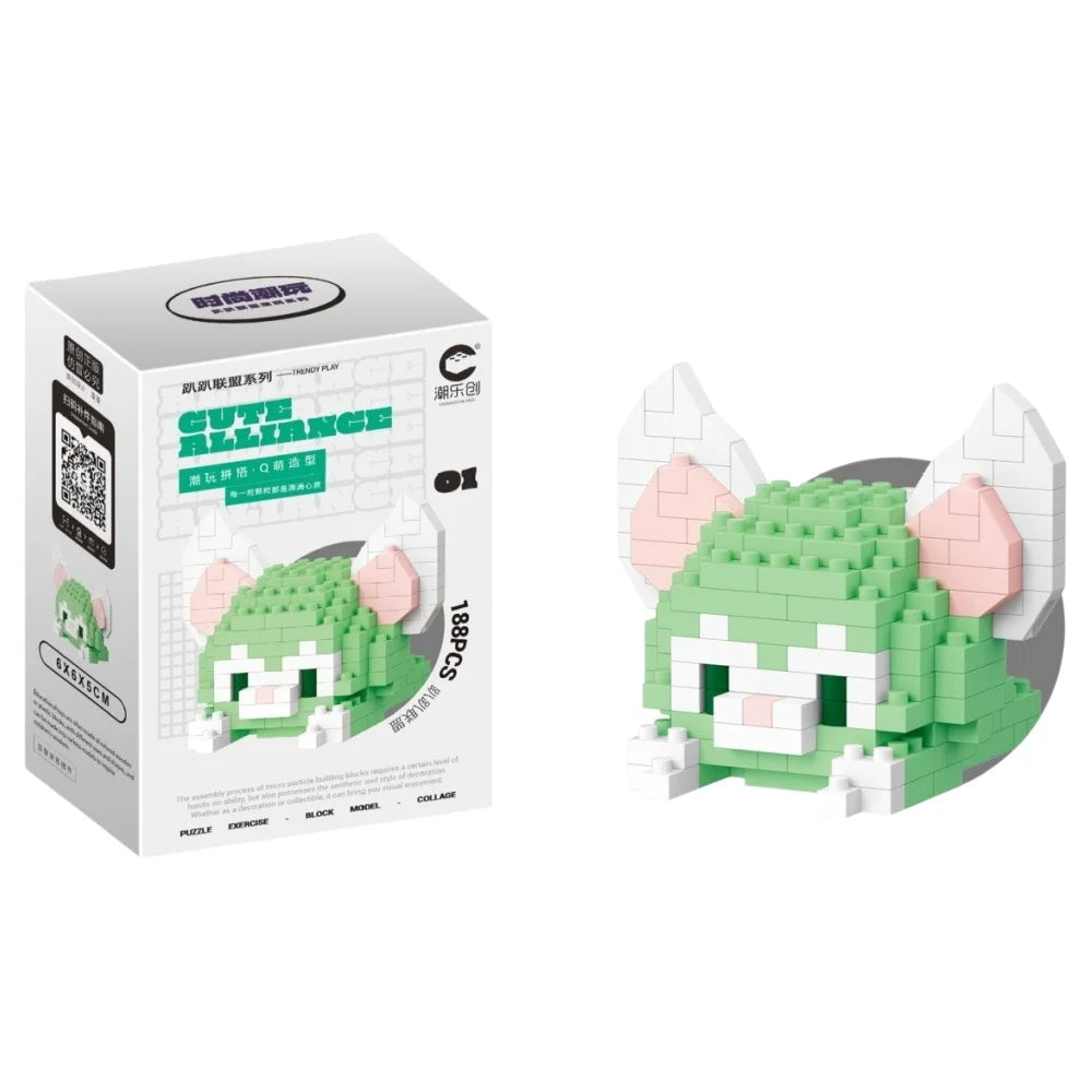 Disney Tsum Tsum Mini Building Blocks – Cartoon Micro Brick Figures