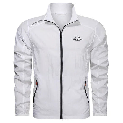 UPF 50+ Men's UV Protection Windbreaker Jacket