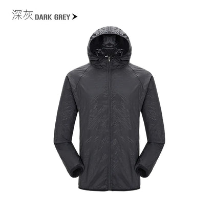 Waterproof Rain Jacket for Men & Women – Quick Dry Outdoor Coat