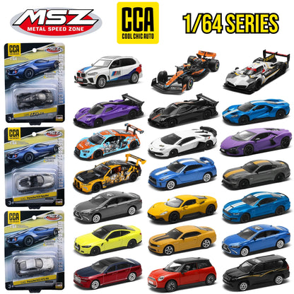 1:64 Die-Cast Toy Car Model Collection – Lamborghini, Porsche, BMW, Audi & More