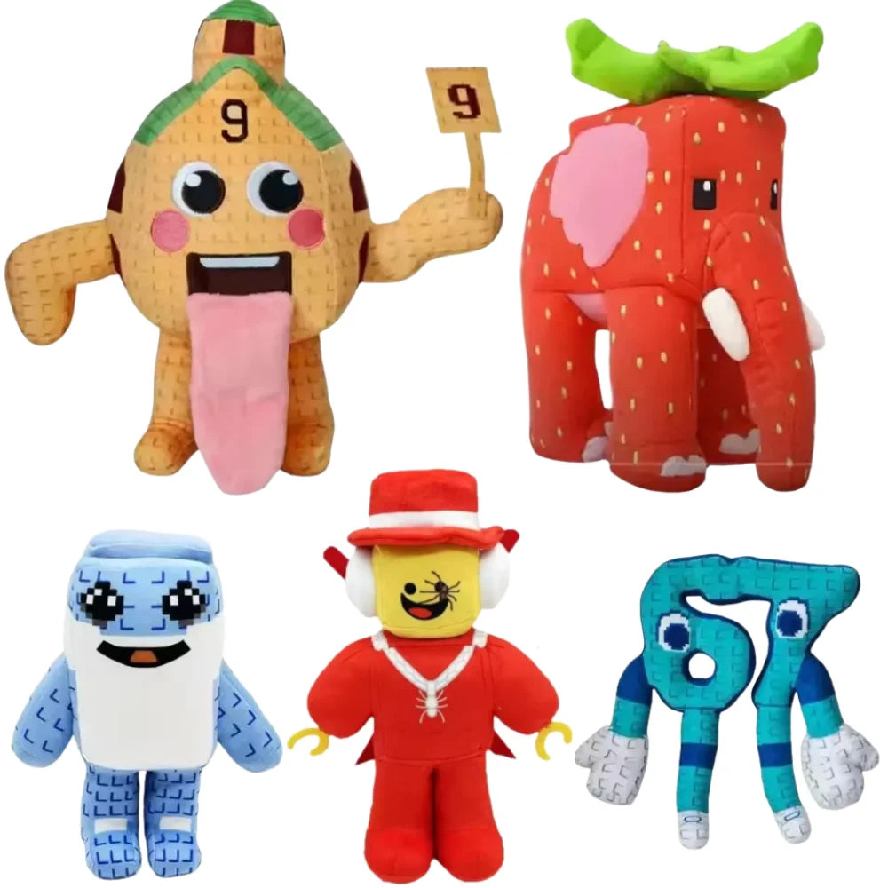 Brainrot Plush Doll – 25cm Cute Cartoon Stuffed Toy for Kids