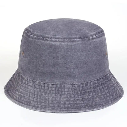 Bucket Hat Unisex – Washed Cotton Casual Outdoor Sun Cap