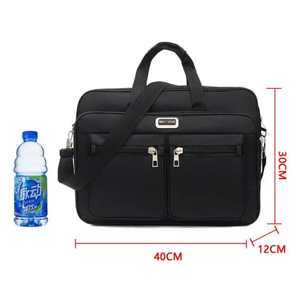 Men's Business Briefcase Laptop Bag – Large Capacity