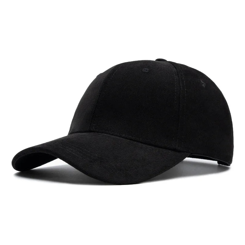 Unisex Snapback Baseball Cap – Solid Retro Adjustable Hat for Men & Women