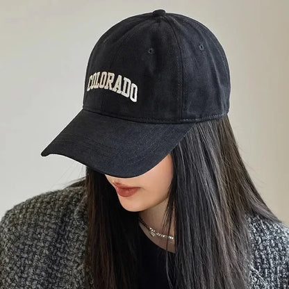 Colorado Embroidered Baseball Cap – Soft Cotton Unisex Hat
