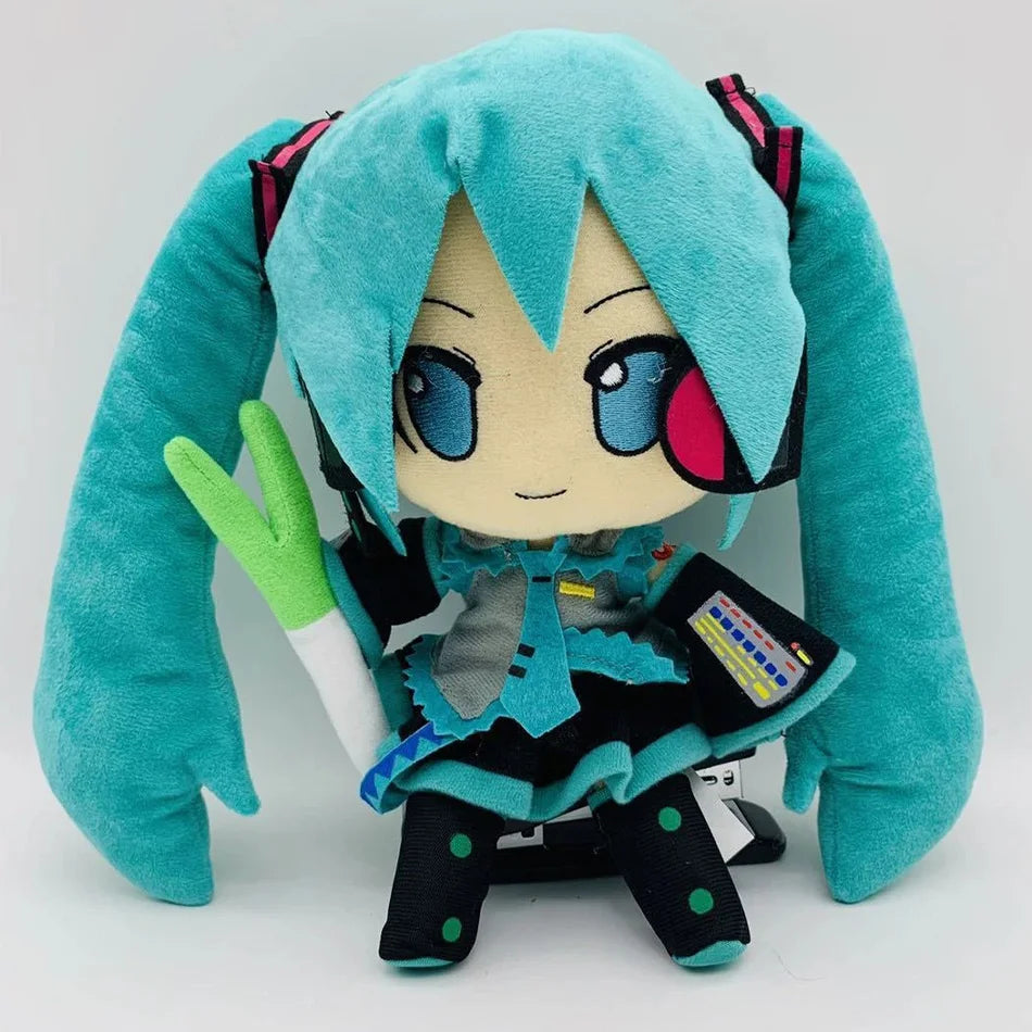 Hatsune Miku Plush Doll – Soft Anime Stuffed Toy