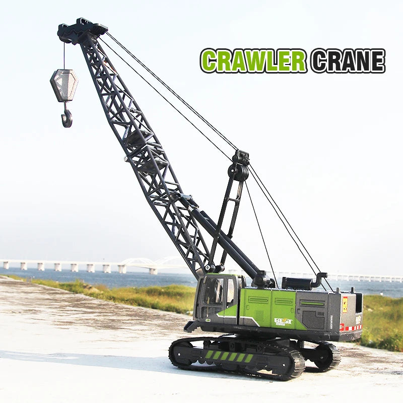 1:50 Scale Die-Cast Construction Vehicle Toy – Truck, Excavator, Crane & More