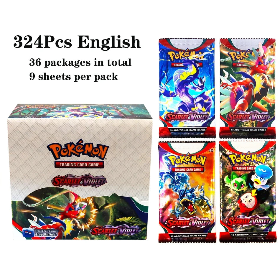 Pokemon TCG Scarlet & Violet Booster Box 324 Cards 36 Packs