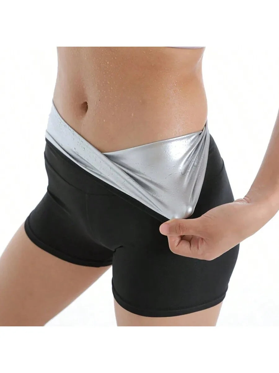 Women's Sauna Sweat Shorts – Thermo Body Shaper & Waist Slimmer