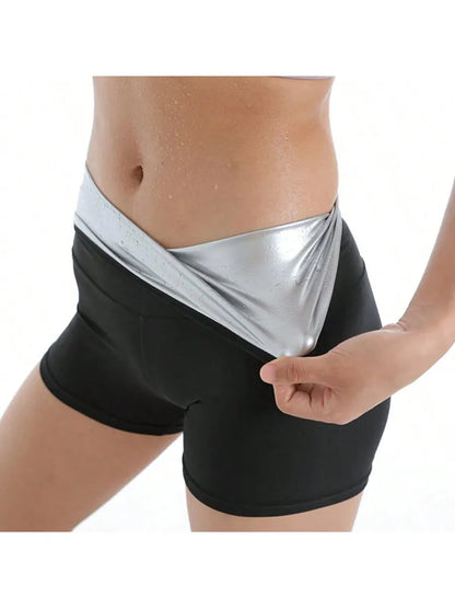 Women's Sauna Sweat Shorts – Thermo Body Shaper & Waist Slimmer