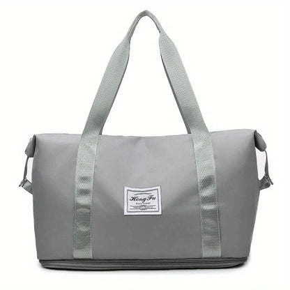 Travel Duffle Bag – Waterproof Nylon Gym Tote for Women