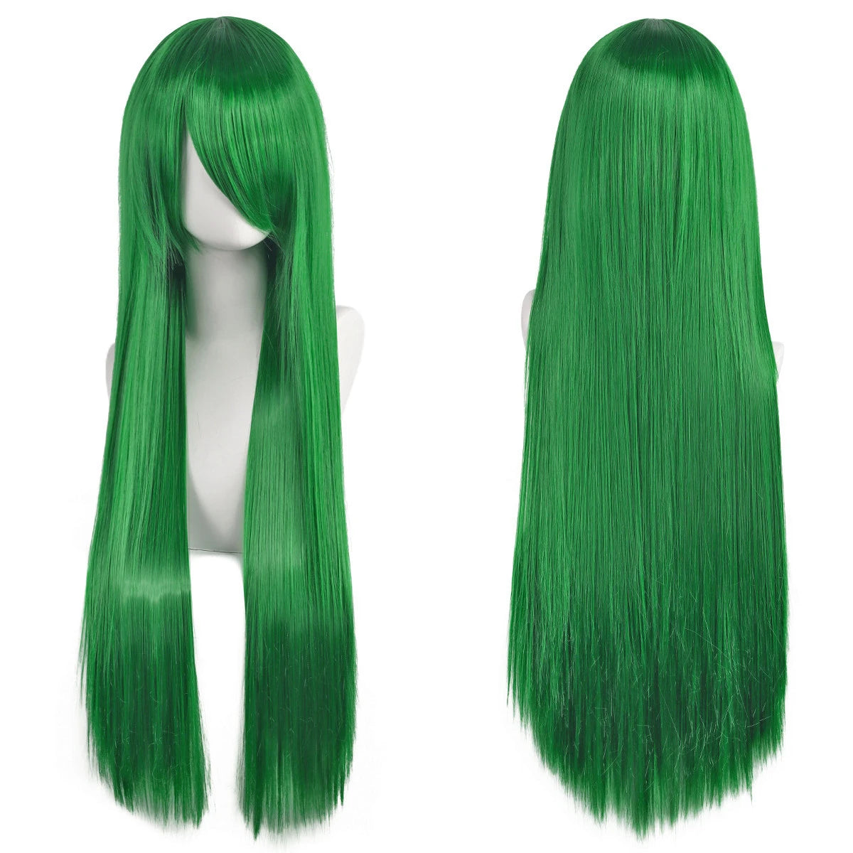 Long Straight Cosplay Wig – 32 Inch Synthetic Lolita Hair, 36 Colors