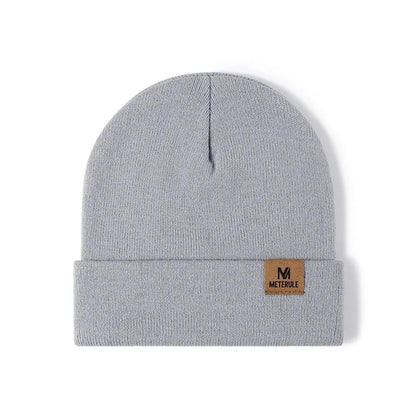 Winter Knit Cuffed Beanie – Warm Unisex Ski Hat