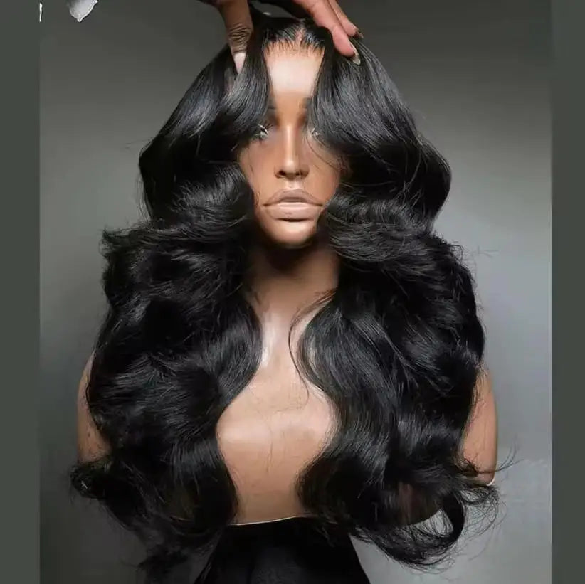 40 42 Inches Silky Smooth Natural Black Body Wave Virgin Lace Wig 16 13x6 Wide Hd Front 13x4 Daily