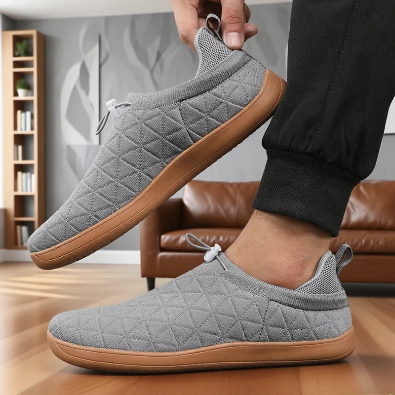 Men's Wide Barefoot Sneakers Breathable Mesh Zero Drop