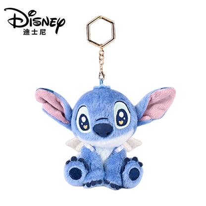 Cartoon Plush Doll Keychain - Cute Stuffed Animal Bag Charm