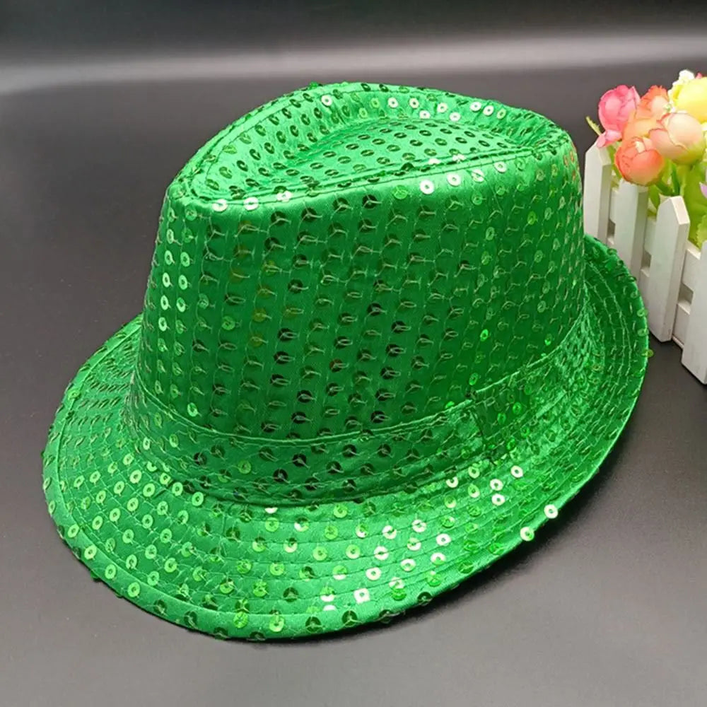 Sequin Jazz Fedora Hat – Party, Dance & Cosplay