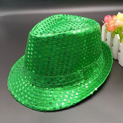 Sequin Jazz Fedora Hat – Party, Dance & Cosplay
