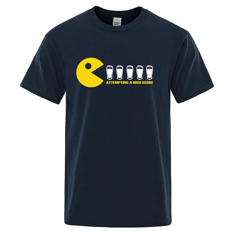 Funny Graphic T Shirt Cotton Blend Casual Tee