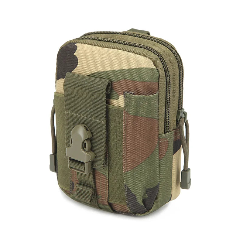 Tactical Molle Waist Bag Phone Pouch Belt Fanny Pack