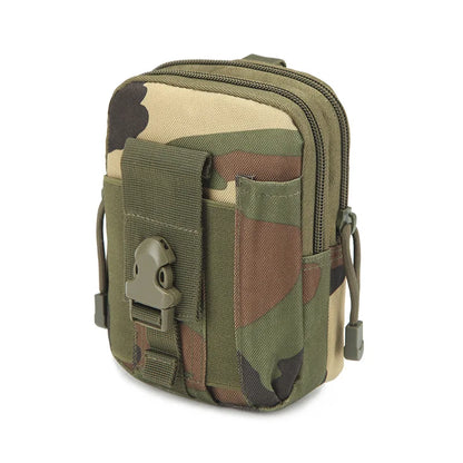 Tactical Molle Waist Bag Phone Pouch Belt Fanny Pack