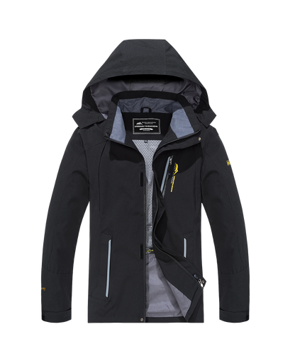 Men's Waterproof Hiking Jacket Plus Size Windbreaker