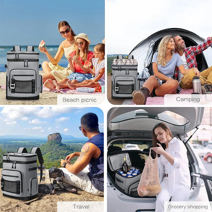 30L Insulated Cooler Backpack – Waterproof & Leak-Proof