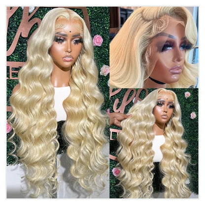 613 Honey Blonde Body Wave Wig – 13x6 & 360 Lace Frontal, 250% Density