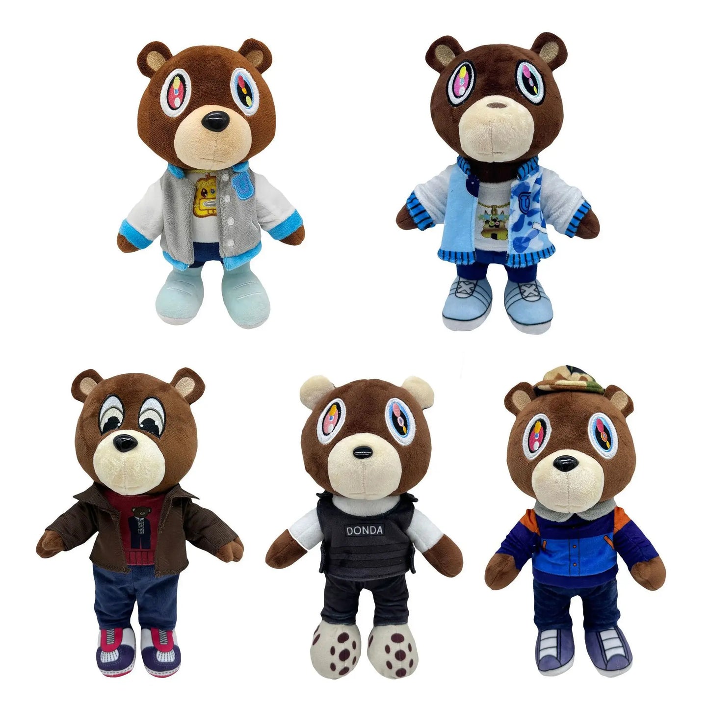 Graduation Bear Plush Toy – Kawaii Dropout Bear Stuffed Animal Doll