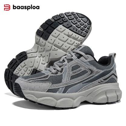 Baasploa Women's Mesh Sneakers – Lightweight Breathable Running Shoes