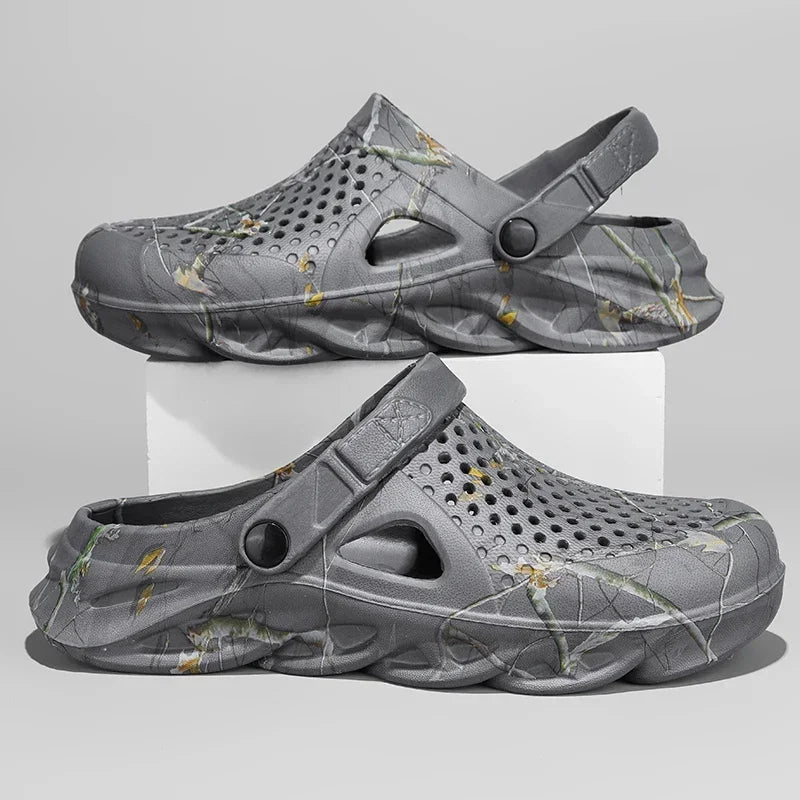 EVA Beach Clogs for Men & Women – Breathable Plus Size Sandals
