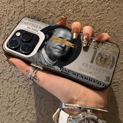 Dollar Popular Design Pc Phone Case Iphone 15 16 14 Plus 16e 13 12 Pro Max Shockproof Matte Hard Usd