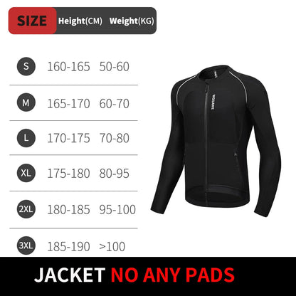 Men's Lightweight Motorcycle Riding Jacket with Armor Protection