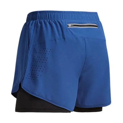 Men's 2-in-1 Running Shorts – Quick-Dry Gym & Training