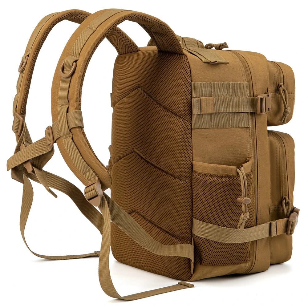 25L Tactical MOLLE Backpack – Hiking, Gym & Outdoor Rucksack