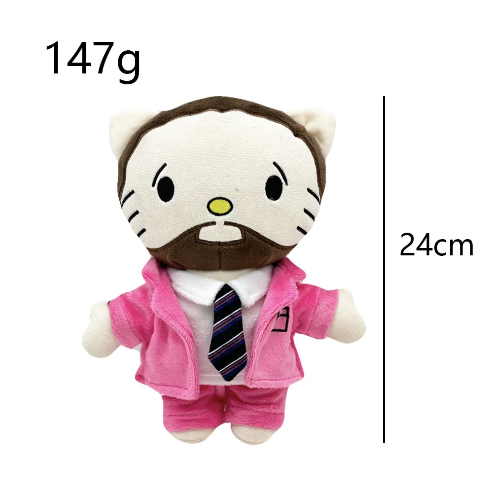Hip-Hop Cat Plush Toy Doll – Rapper Style Stuffed Animal