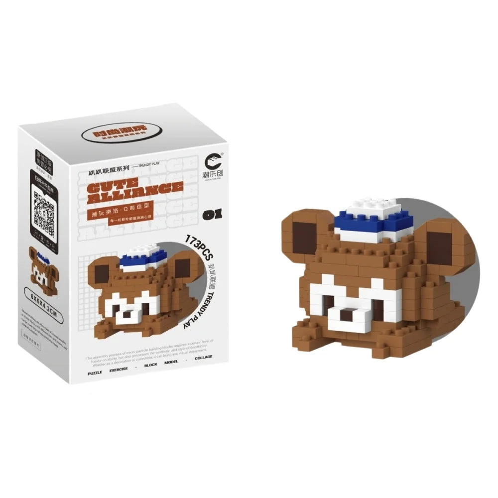 Disney Tsum Tsum Mini Building Blocks – Cartoon Micro Brick Figures