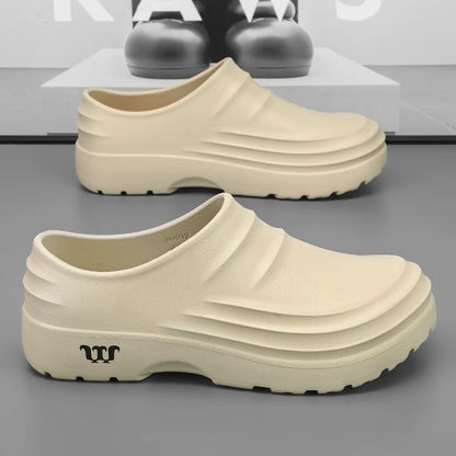 Non-Slip Chef Clogs – Oil-Proof Work Shoes for Kitchen
