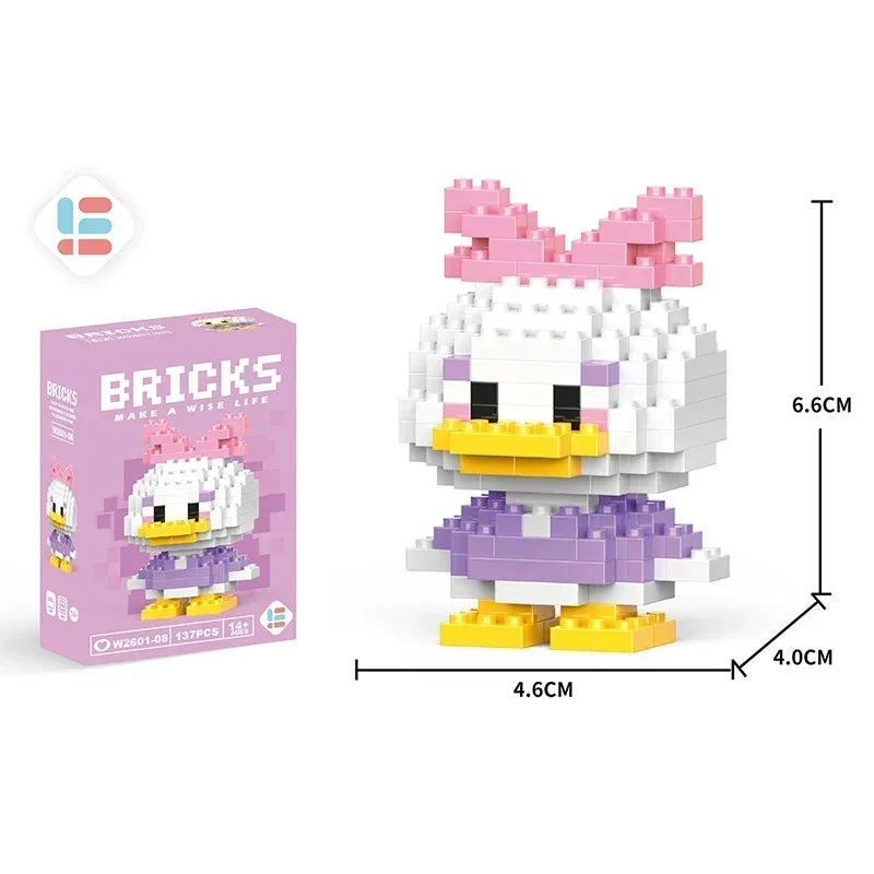 Disney Tsum Tsum Mini Building Blocks – Cartoon Micro Brick Figures