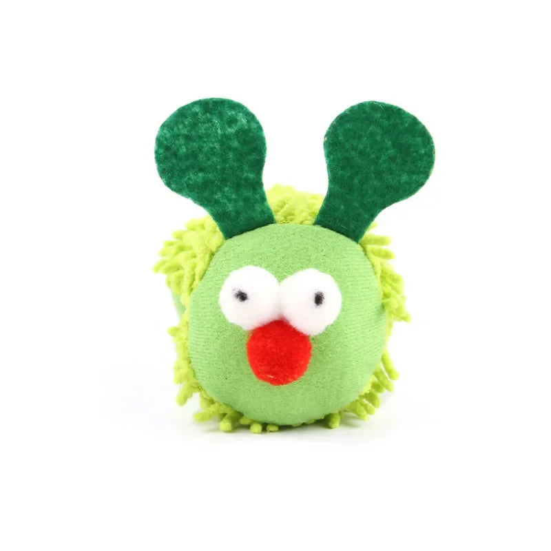 Caterpillar Catnip Chew Toy – Silvervine Molar Teaser for Cats