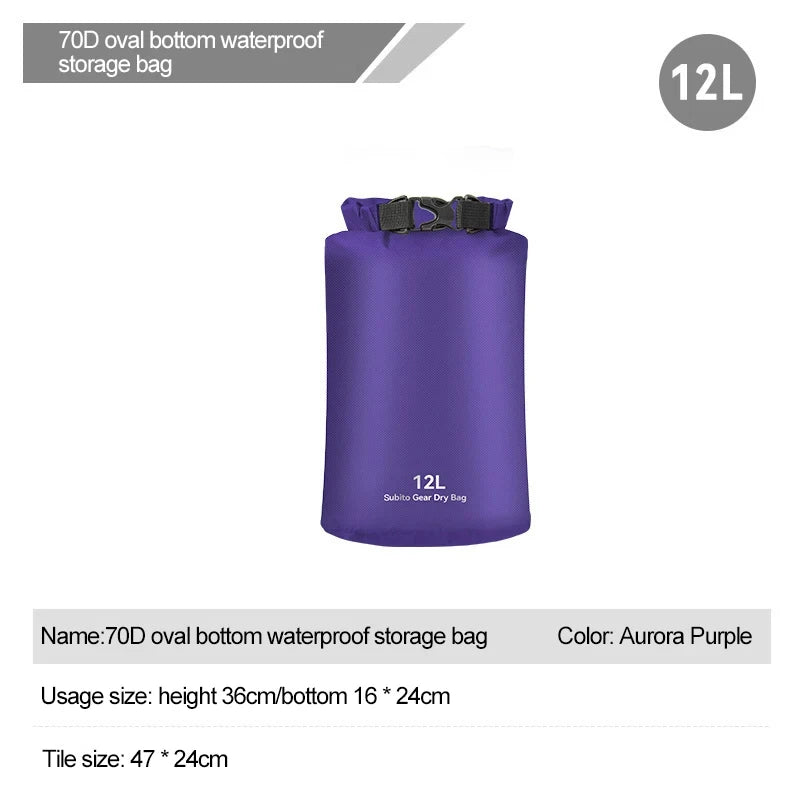 Waterproof Dry Bag Sack – Ultralight Roll-Top for Kayaking & Outdoor