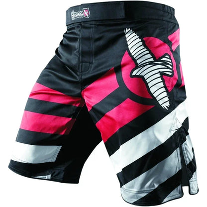 MMA Fight Shorts – Men's Breathable Kickboxing & Boxing Training Shorts