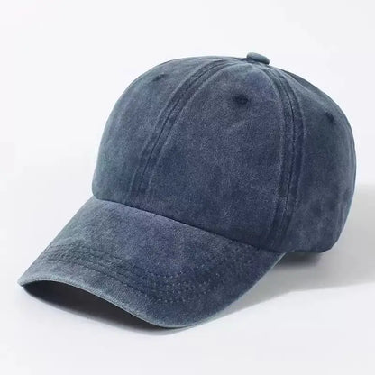 Retro Washed Denim Baseball Cap – Adjustable Unisex Sun Hat