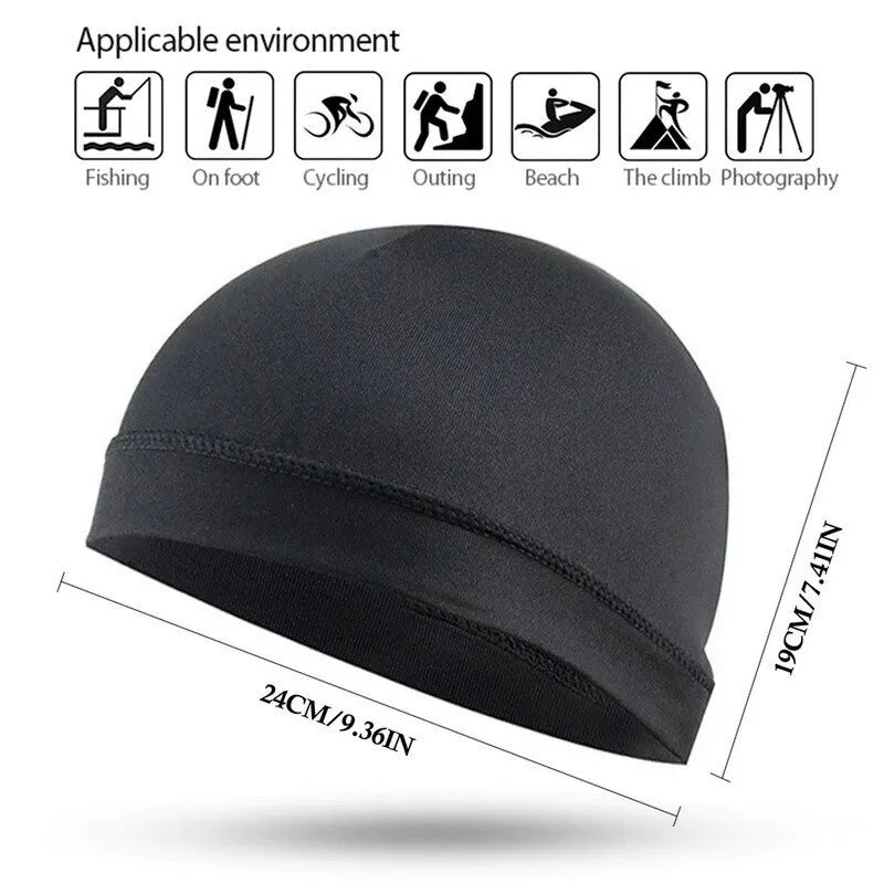 Cycling Skull Cap – Quick-Dry Anti-UV Helmet Liner